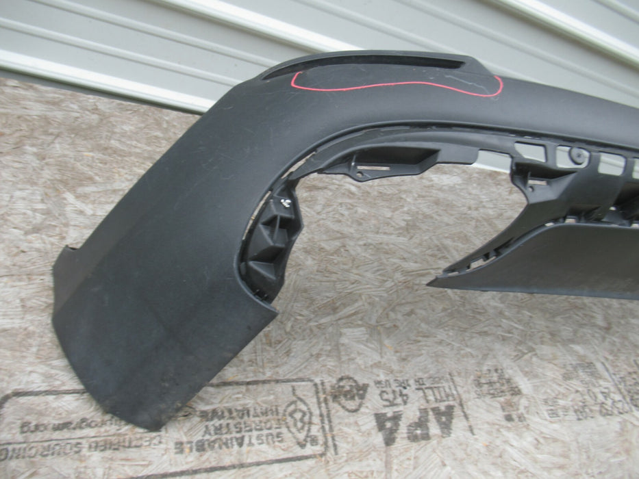 2016-2018 MERCEDES BENZ GLC300 REAR LOWER BUMPER COVER VALANCE BLACK OEM