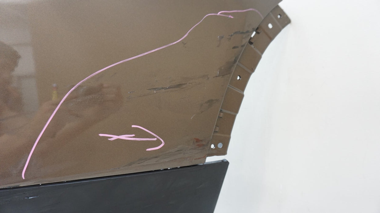2011-2014 BMW X3 F25 REAR BUMPER COVER PANEL W/ MOLDING TRIM OEM 51127278478