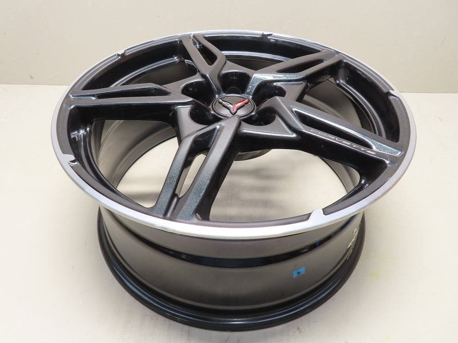 20 21 22 CHEVROLET CORVETTE C8 FRONT 19" 19X8.5J IS 52 OEM (1952)