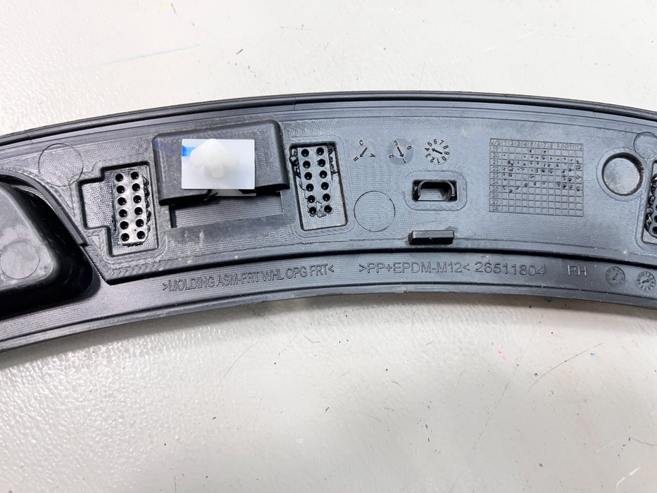 2021-2026 BUICK ENVISION RH RIGHT FRONT FENDER FLARE MOLDING OEM 26511804
