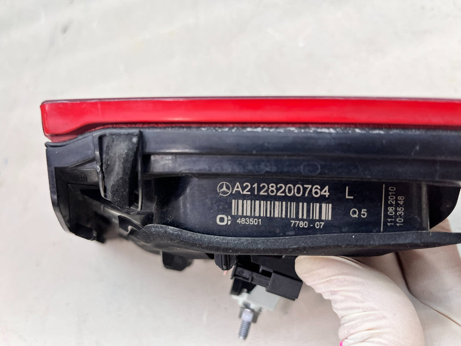 2010-2013 MERCEDES E-CLASS LH INNER TAIL LIGHT OEM A2128200764