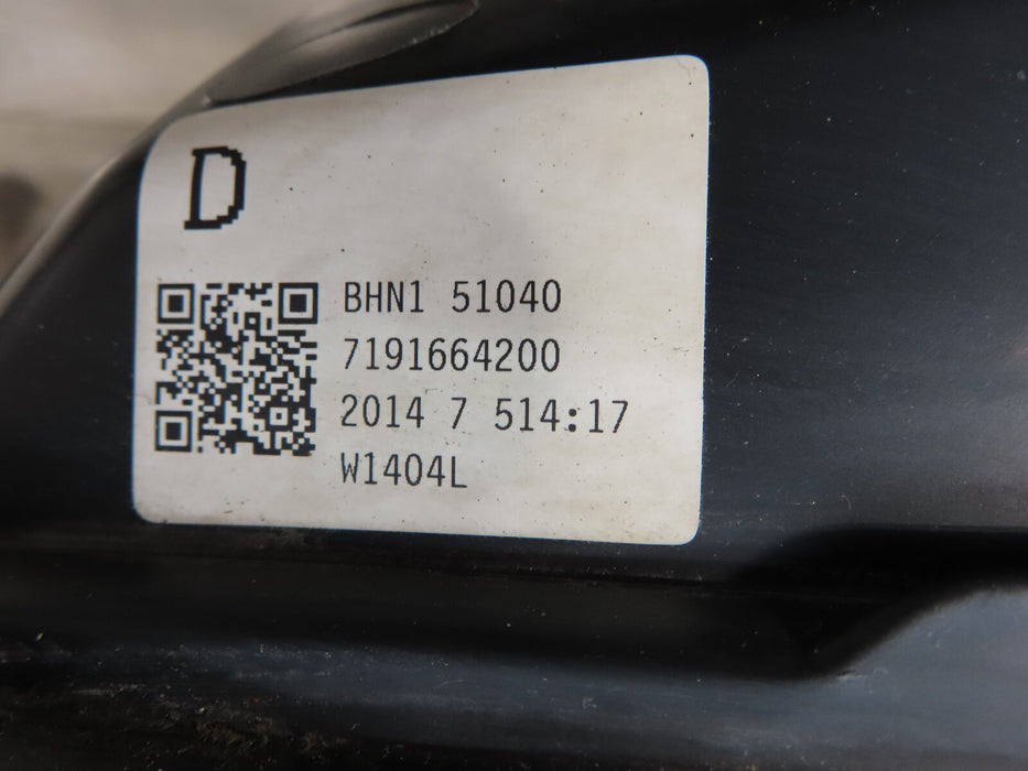 2014-2016 MAZDA 3 LEFT DRIVER SIDE HALOGEN HEADLIGHT LAMP OEM