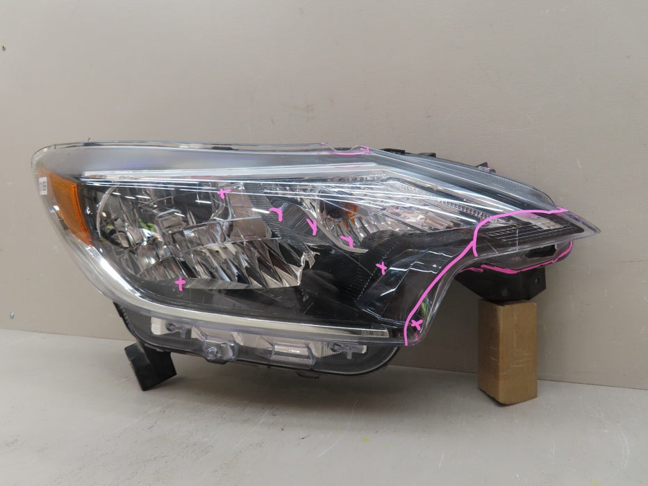 2017-2019 NISSAN VERSA FRONT RIGHT PASSENGER HEADLIGHT HALOGEN OEM 26010-9ME0A