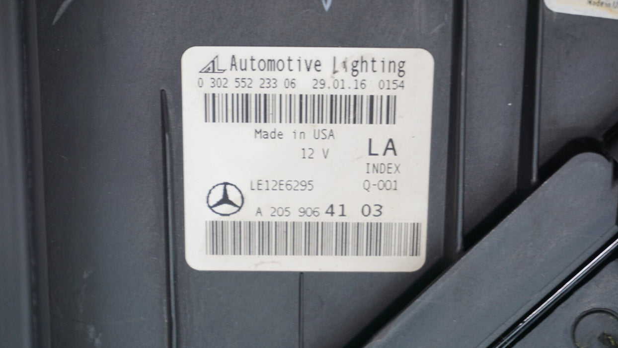 2015-2018 MERCEDES-BENZ C CLASS C300 FRONT LEFT DRIVER SIDE HEADLIGHT OEM