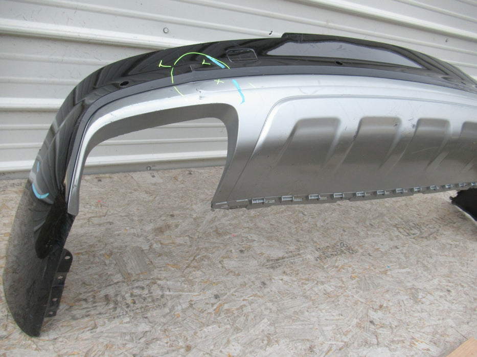 2017-2019 AUDI Q7 REAR BUMPER COVER VALANCE  /W PARKING SENSOR HOLES OEM
