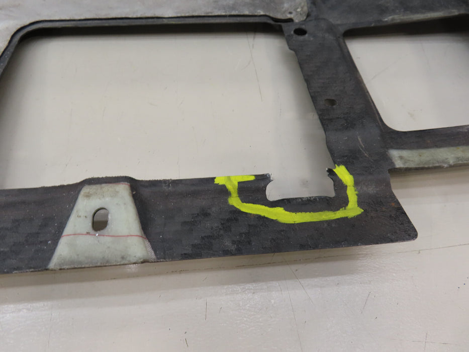 2017-2020 ASTON MARTIN VANTAGE REAR BUMPER COVER DIFFUSER CARBON FIBER OEM