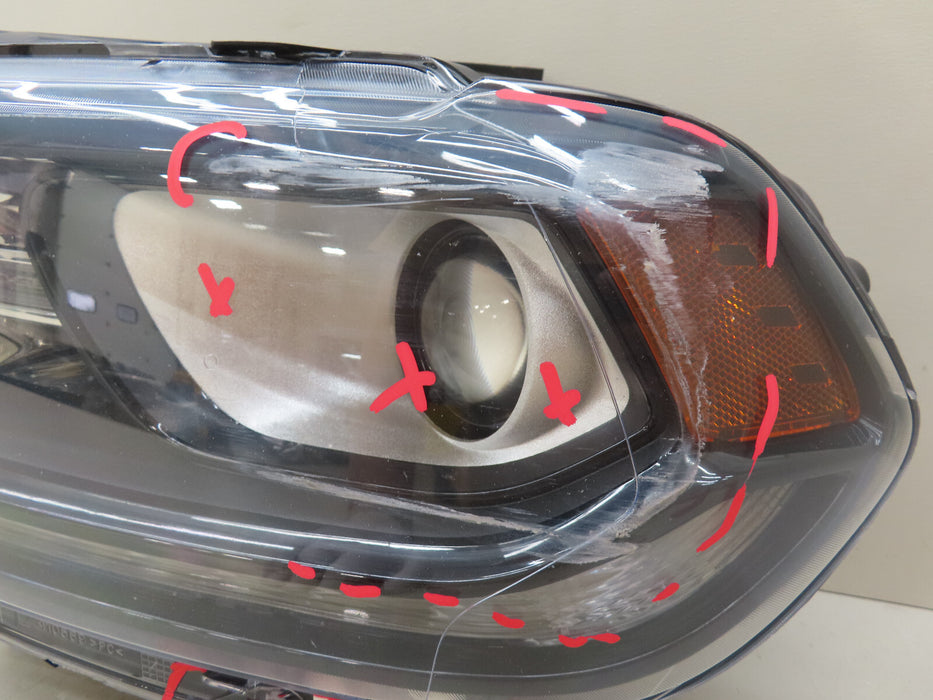 2016-2020 DODGE DURANGO FRONT LEFT DRIVER SIDE HEADLIGHT HID OEM
