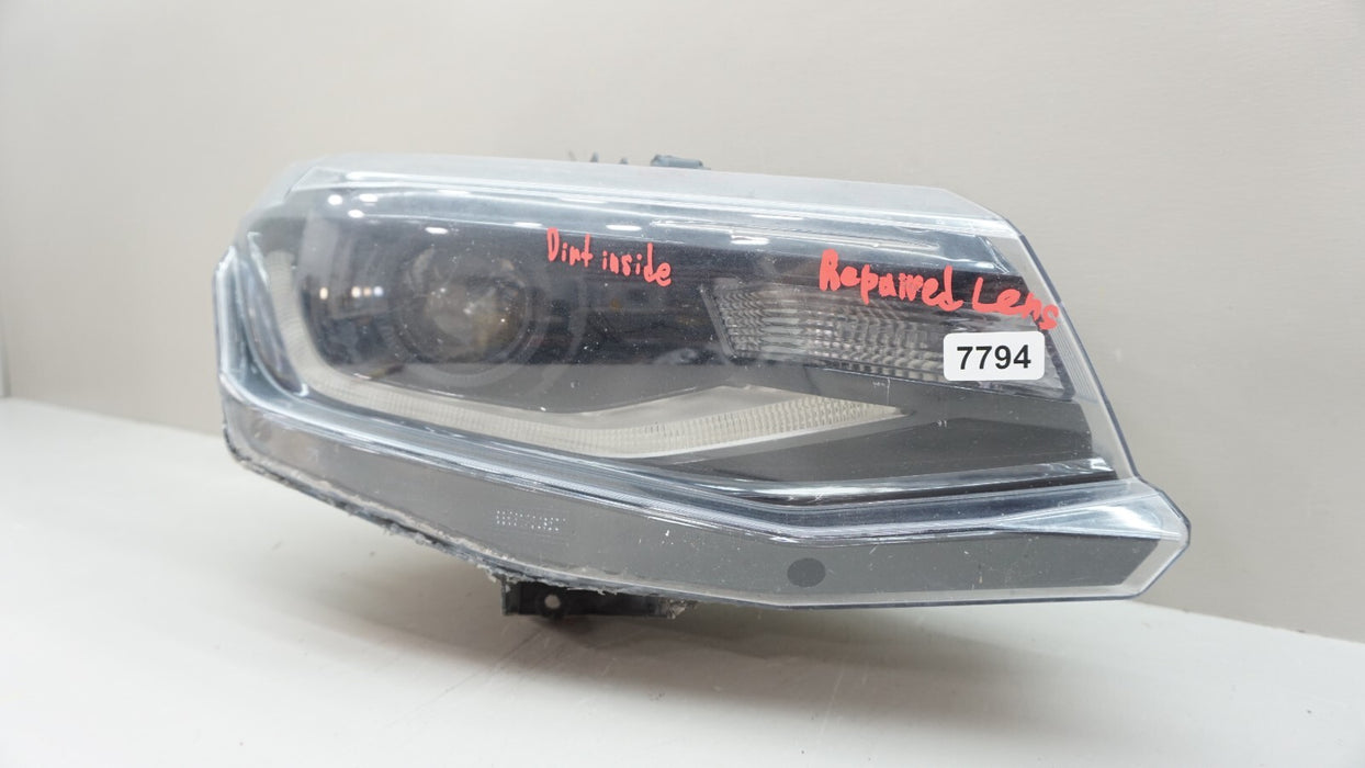 2016-2018 CHEVROLET CAMARO FRONT RH RIGHT PASSENGER SIDE XENON HEADLIGHT OEM