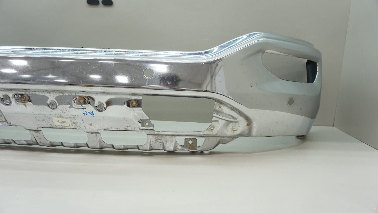 2016-2018 GMC SIERRA 1500 FRONT METAL BUMPER COVER CHROME OEM