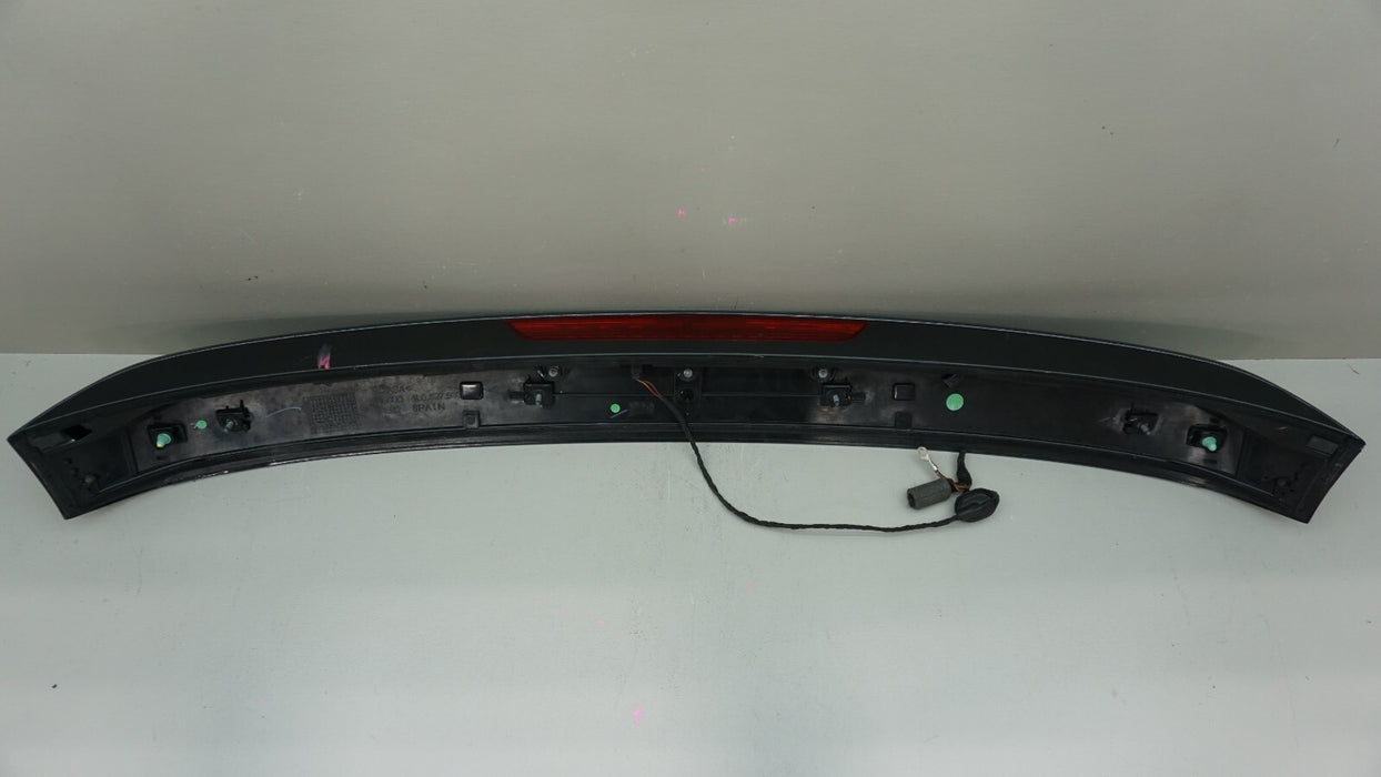 2007-2015 AUDI Q7 REAR TRUNK LIFT GATE SPOILER WING W/ BREAK LAMP 4L0827933 OEM