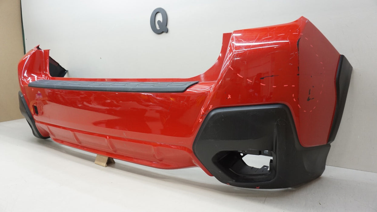 2018-2023 SUBARU CROSSTREK REAR BUMPER COVER RED OEM 57704FL250
