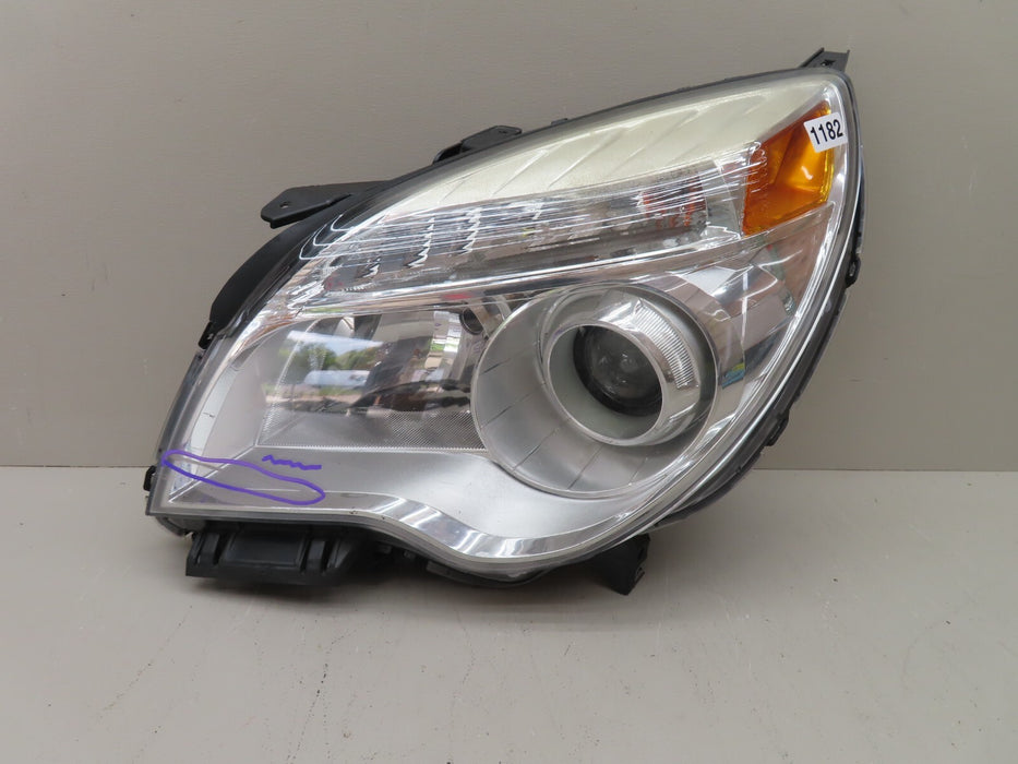 2011 - 2015 CHEVROLET EQUINOX FRONT LEFT DRIVER SIDE HEADLIGHT LAMP HALOGEN OEM
