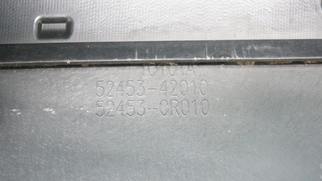 2016-2018 TOYOTA RAV4 REAR UPPER BUMPER COVER PANEL OEM