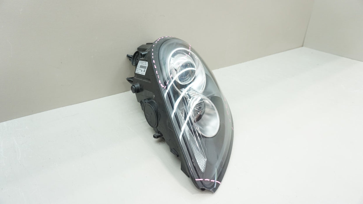 2014-2016 PORSCHE CAYMAN LEFT DRIVER HEADLIGHT LAMP HALOGEN OEM 98163111506