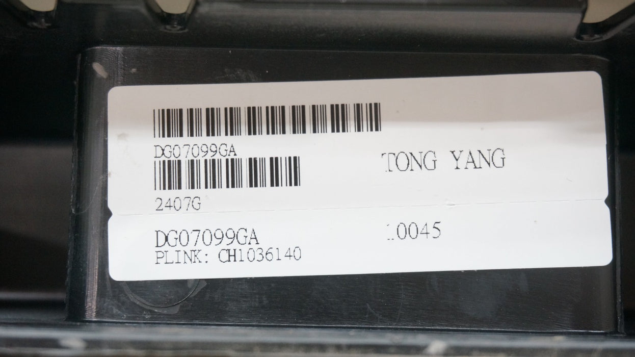 2015-2023 DODGE CHARGER FRONT LOWER GRILLE GRILL TONG YANG AFTERMARKET