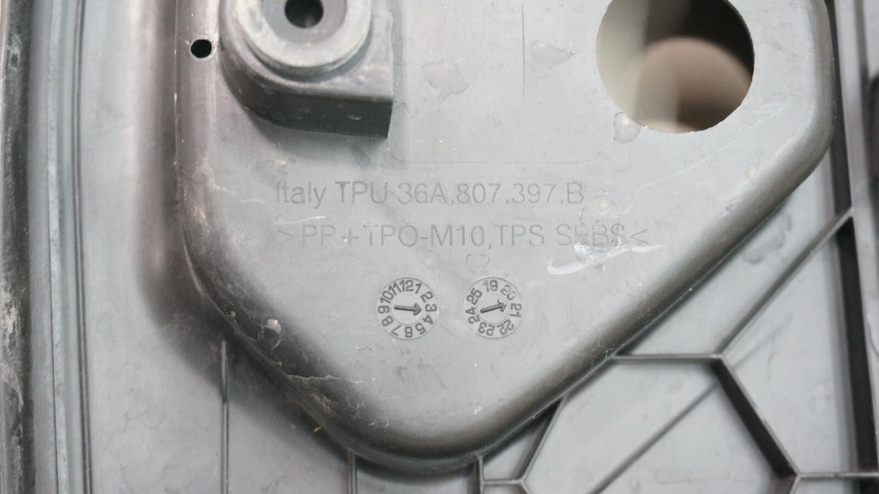 2015-2020 BENTLEY BENTAYGA TOP PANEL TRIM BONNET LOCK PLATE OEM 36A807397B
