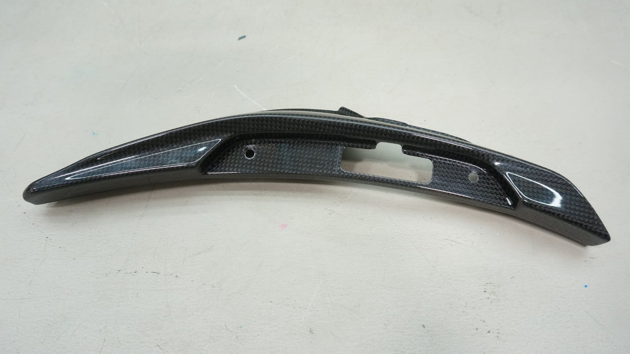 2020-2024 SF90 DRIVER SIDE BUMPER CARBON TRIM WHEEL WELL OEM
