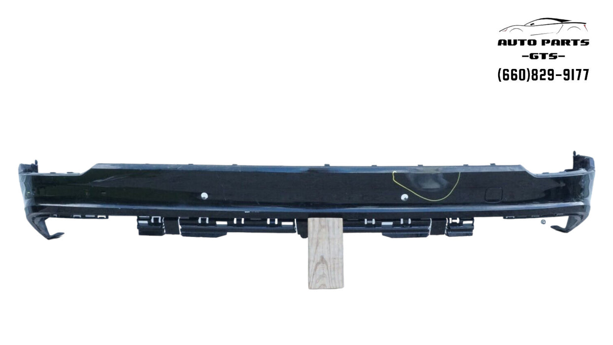 2019-2020 AUDI Q8 S-LINE REAR BUMPER COVER LOWER VALANCE PANEL 4M8807527B OEM