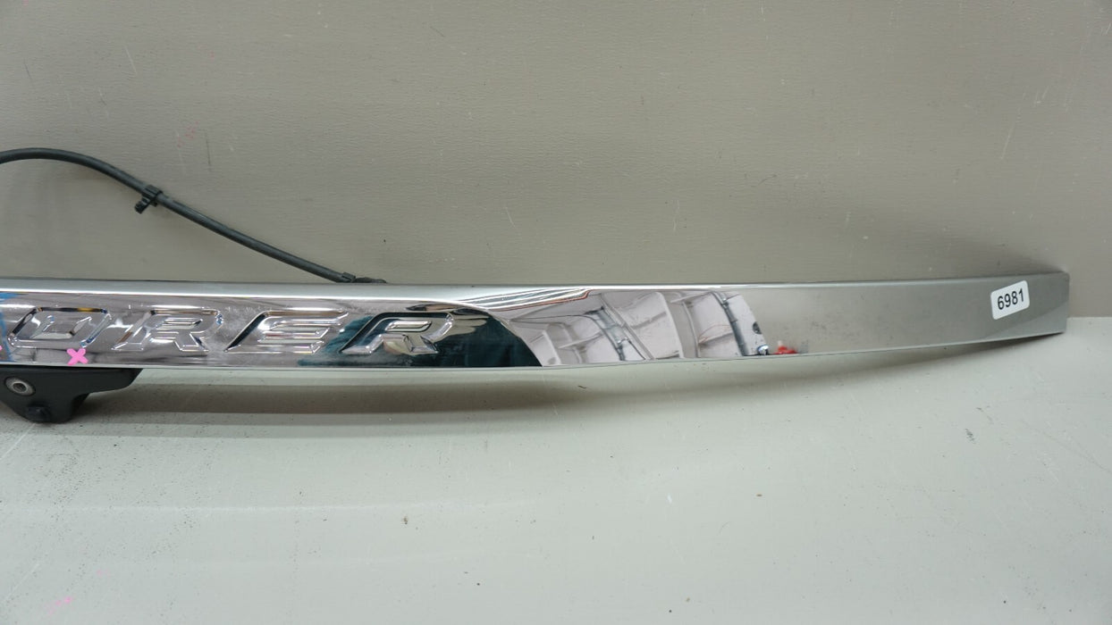 2016-2019 FORD EXPLORER REAR TRUNK CHROME TRIM W/CAMERA 230516A OEM 16 17 18 19