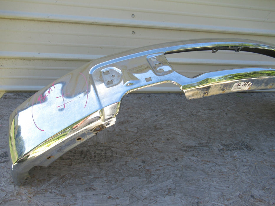 2012-2014 FORD F-150 FRONT BUMPER COVER PANEL CHROME 12 13 14 FACTORY OEM