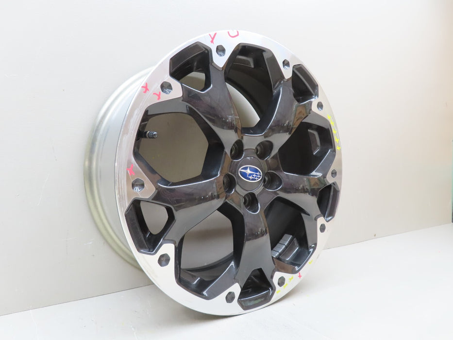 2021-2023 SUBARU CROSSTREK WHEEL RIM 17X7 OFFSET 55 17" W/ CENTER HUB CAP OEM