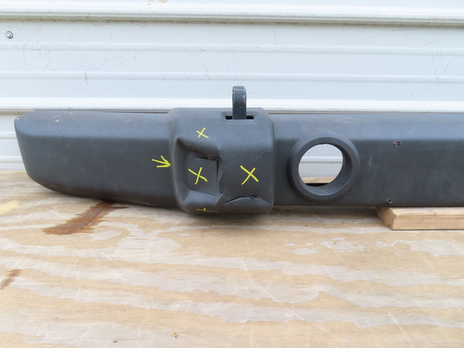 2007-2009 JEEP WRANGLER RUBICON SAHARA FRONT BUMPER W/ TOW TOWING HOOK OEM