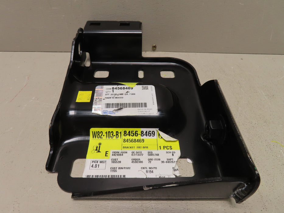 2020 2021 GMC SIERRA 2500 HD LEFT DRIVER SIDE FRONT SUPPORT BRACKET 84568470