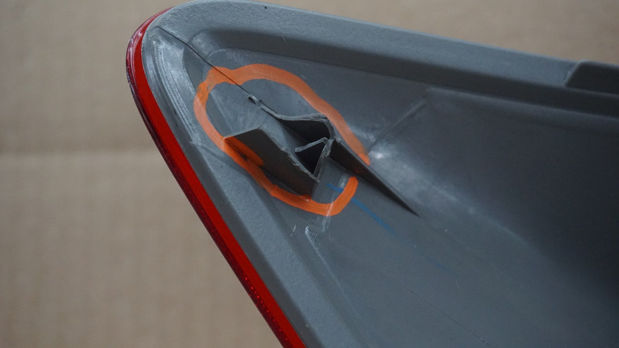 2012-2013 HONDA CIVIC RIGHT PASSENGER SIDE TAIL LIGHT OEM 33550TR0A01