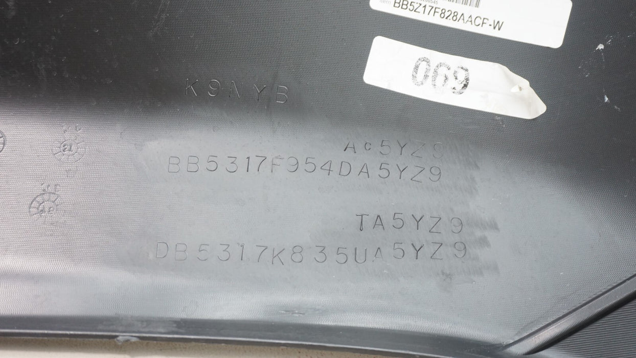 2011-2015 FORD EXPLORER SUV REAR LOWER BUMPER COVER PANEL OEM BB53-17F954-ACW