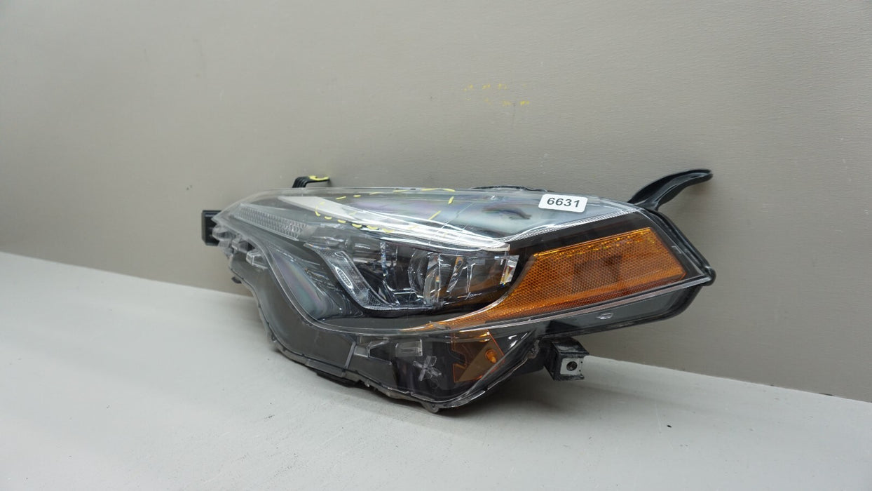 2017-2019 TOYOTA COROLLA FRONT LEFT DRIVERS SIDE HEADLIGHT LED OEM 17 18 19