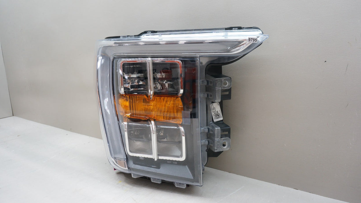 2021-2023 FORD F-150 FRONT RIGHT SIDE QUAD PROJECTOR HEADLIGHT OEM ML34-13E014