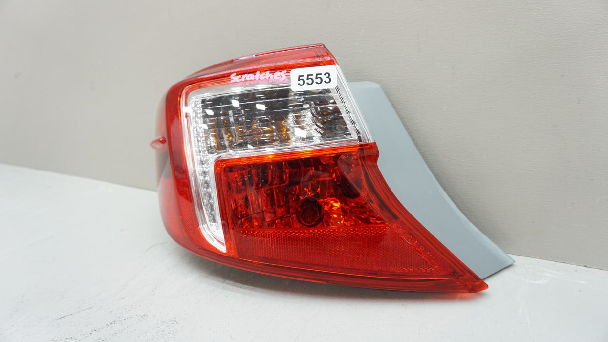 2012-2014 TOYOTA CAMRY REAR LEFT DRIVERS SIDE TAIL LIGHT OME 2013
