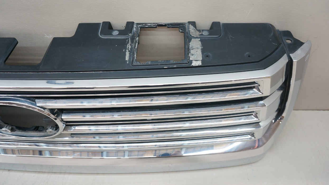 2018-2021 TOYOTA TUNDRA FRONT UPPER RADIATOR GRILLE GRILL 53105 0C060 OEM
