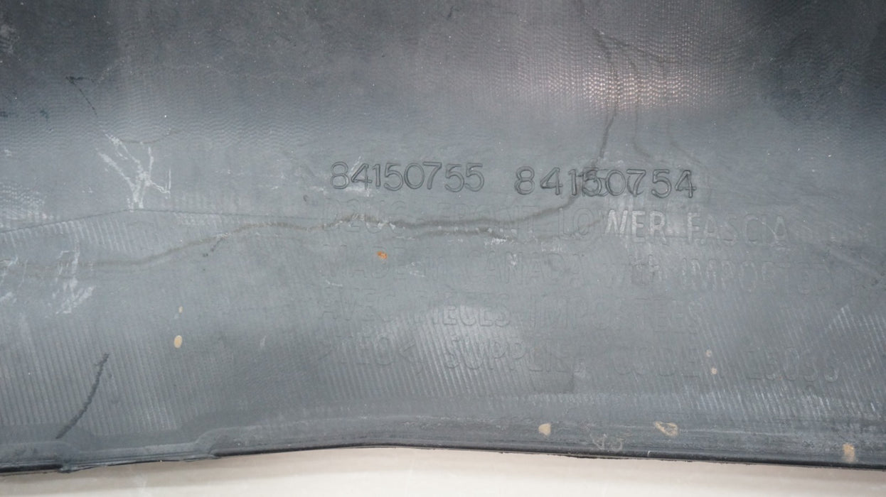 2018-2021 CHEVROLET EQUINOX FRONT LOWER BUMPER COVER VALANCE OEM 84150755
