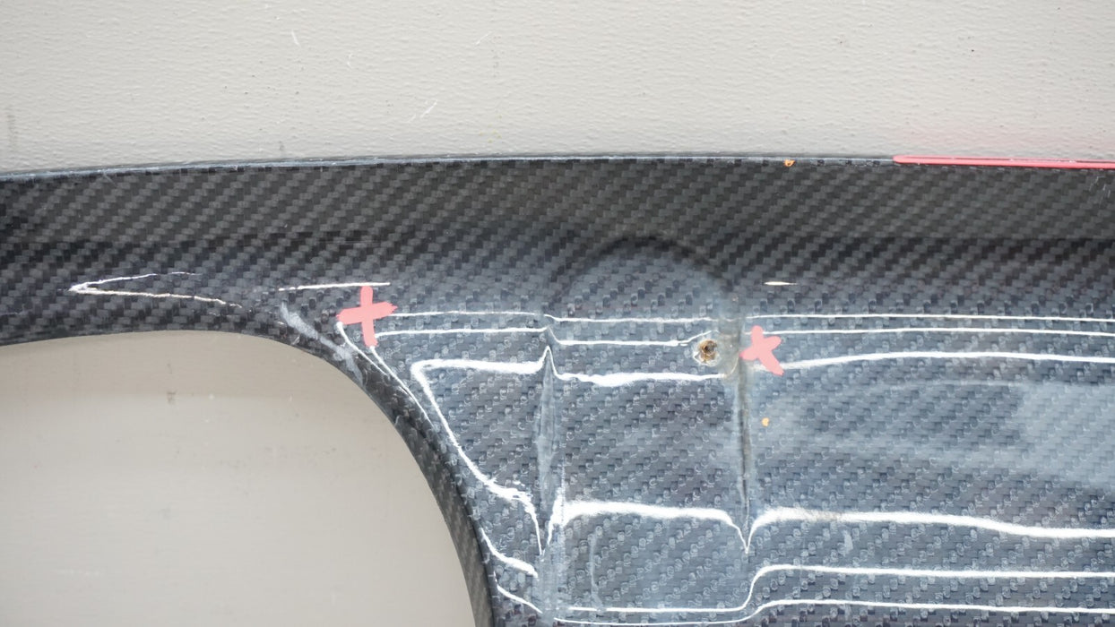 2015-2020 BMW M4 F82 F83 PSM STYLE CARBON FIBER REAR BUMPER DIFFUSER