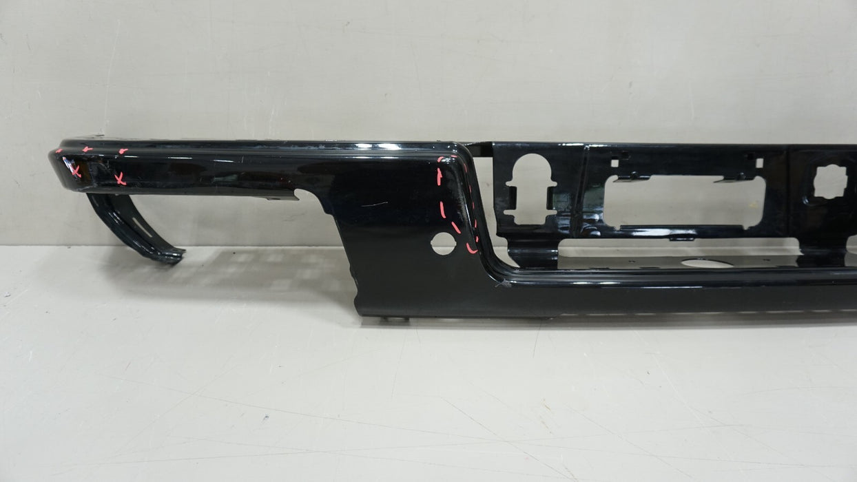 2015-2018 CHEVROLET COLORADO REAR METAL BUMPER COVER W/SENSORS OEM 15 16 17 18