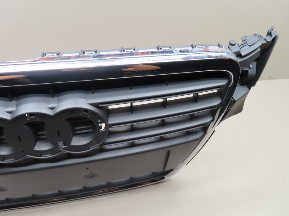 2010 - 2012 AUDI A4 FRONT BUMPER RADIATOR GRILL GRILLE W/ CHROME BEZEL OEM