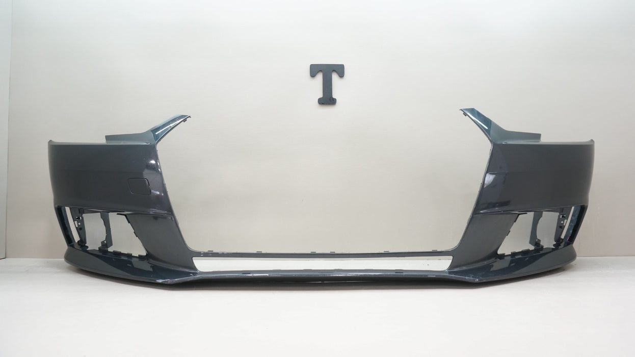 2017-2019 AUDI A4 B9 BASIS FRONT BUMPER COVER PANEL OEM 8W0807437