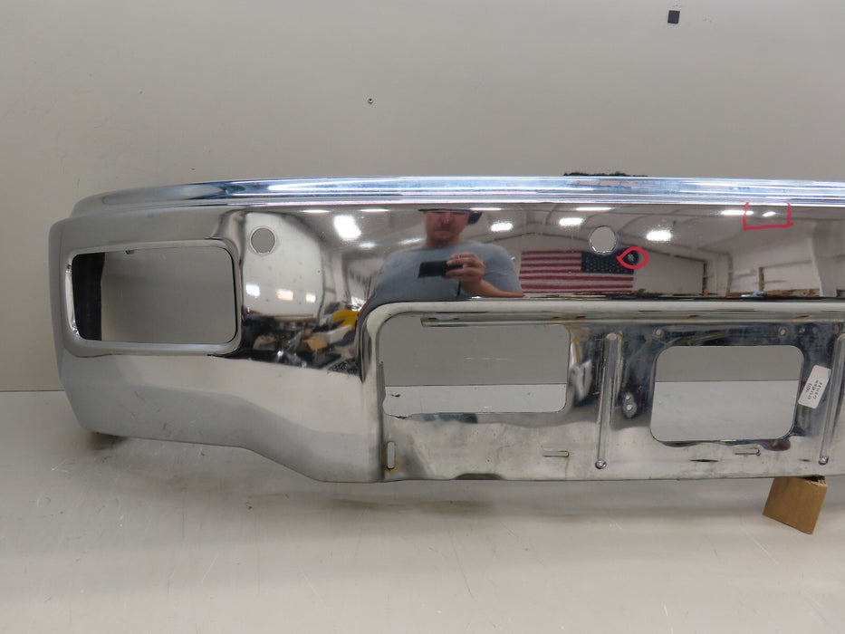 2014 2015 CHEVROLET SILVERADO 1500 FRONT BUMPER METAL OEM