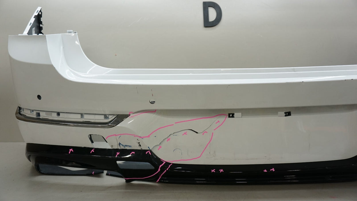2021-2022 GENESIS GV80 ADVANCED BASE REAR BUMPER COVER PANEL OEM 86612-T6000