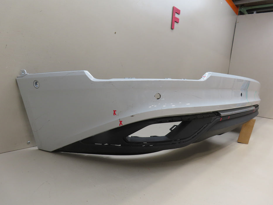 2019-2020 AUDI Q8 REAR MIDDLE/LOWER BUMPER COVER 4M8807527B OEM