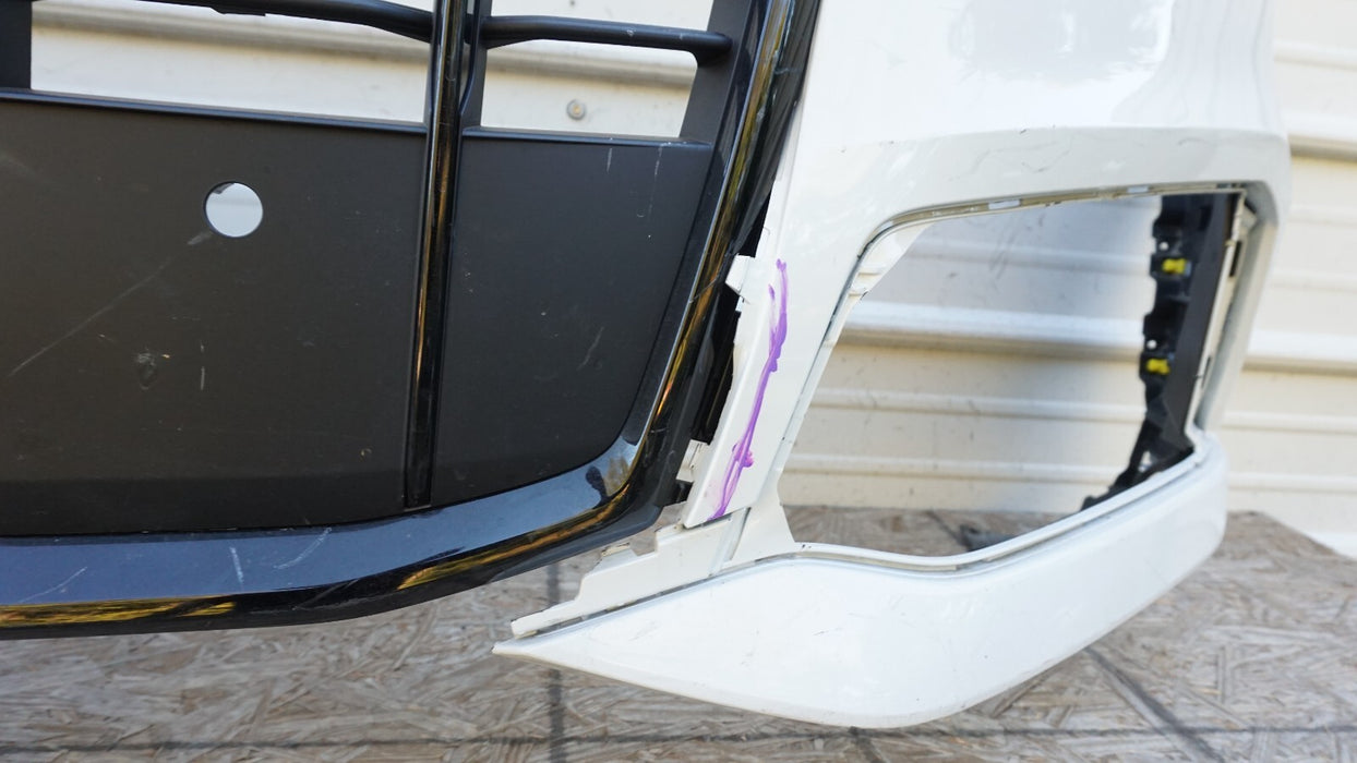 2017-2019 AUDI Q7 QUATTRO FRONT BUMPER COVER PANEL W/ GRILLE 4M0853651 OEM