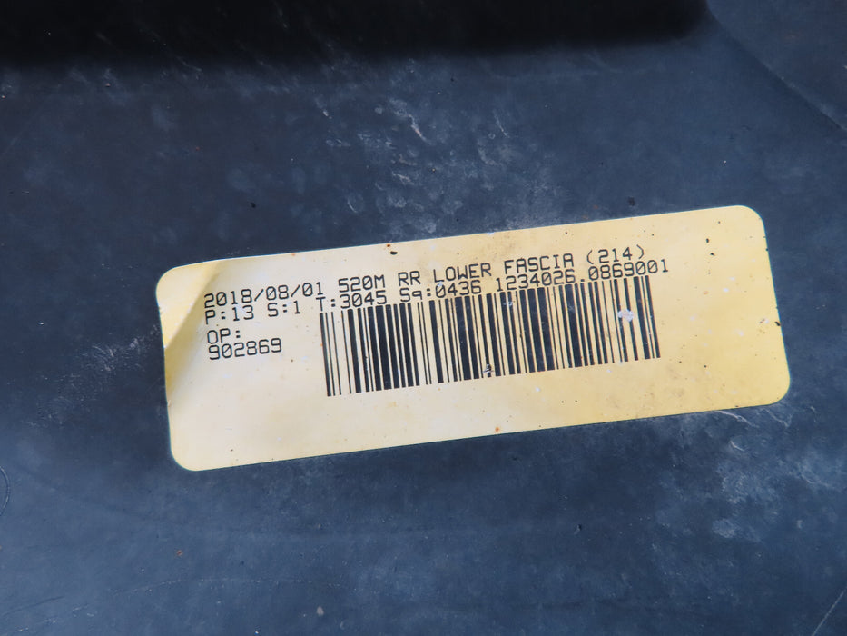 2013-2019 FORD ESCAPE REAR BUMPER COVER OEM GJ54-17D781-ABW