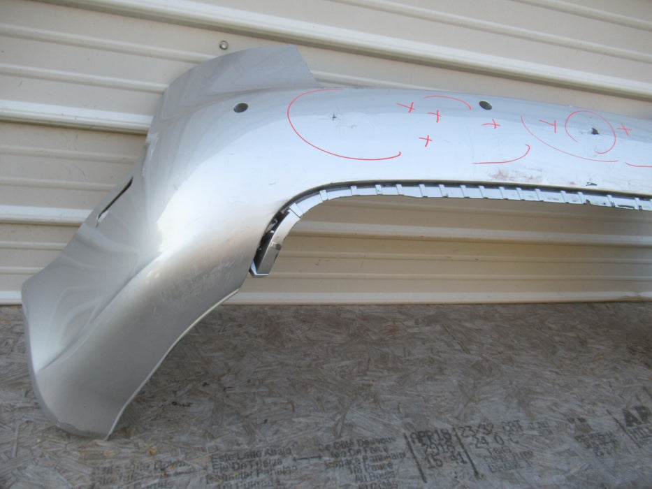 2005 - 2008 AUDI A4 REAR BUMPER COVER PANEL W/ PARKING SENSOR HOLES OEM