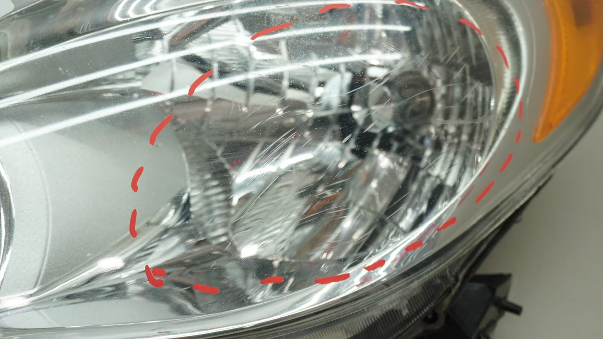 2012-2014 NISSAN VERSA FRONT LEFT DRIVER SIDE HEADLIGHT HALOGEN OEM 12 13 14