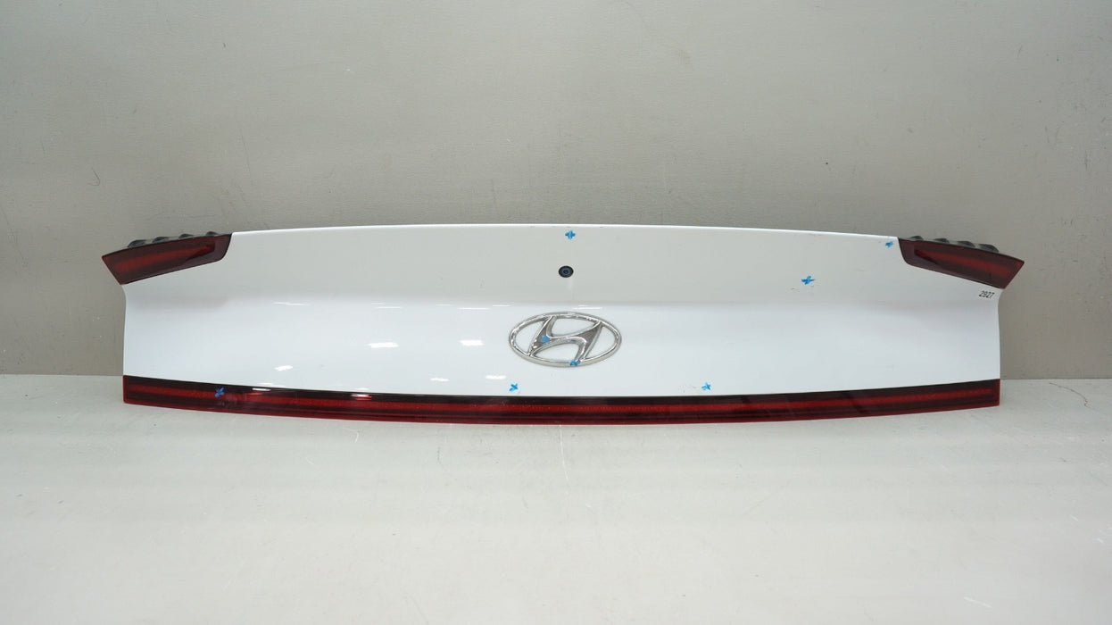 2020-2023 HYUNDAI SONATA REAR DECK LID FINISH PANEL W/CAMERA OEM 87371-L0000