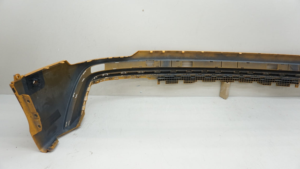 2019 AUDI Q8 S-LINE REAR LOWER BUMPER COVER PANEL W/ SENSOR HOLE OEM 4M8807527D