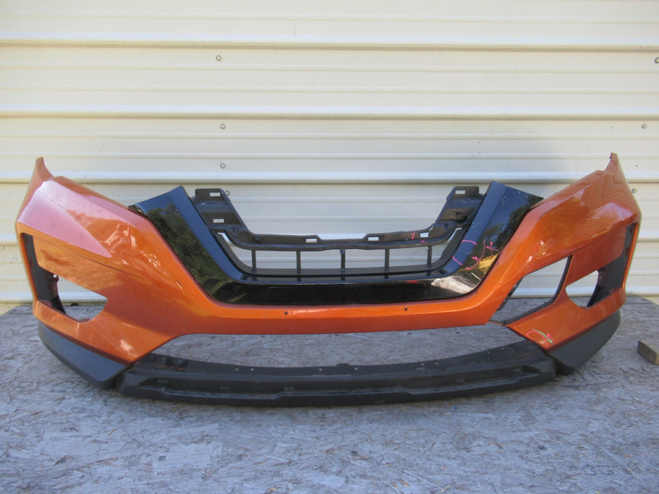 2017-2019 NISSAN ROGUE FRONT BUMPER COVER PANEL PLASTIC 62022-6FL0H 17 18 19 OEM