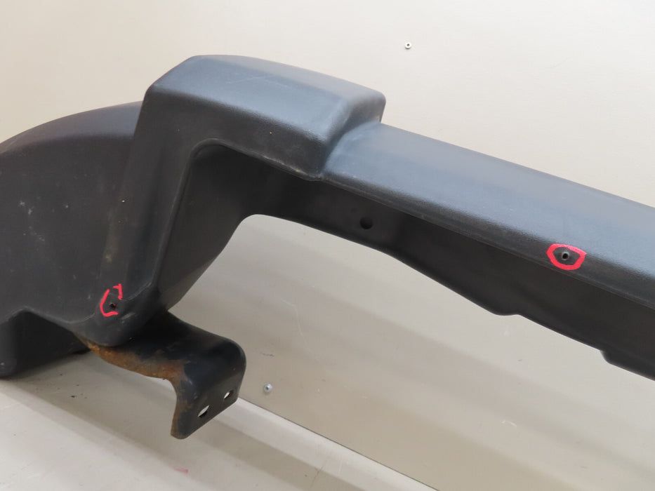 2007-2017 JEEP WRANGLER JK REAR BUMPER COVER OEM 1BD22RXFAE