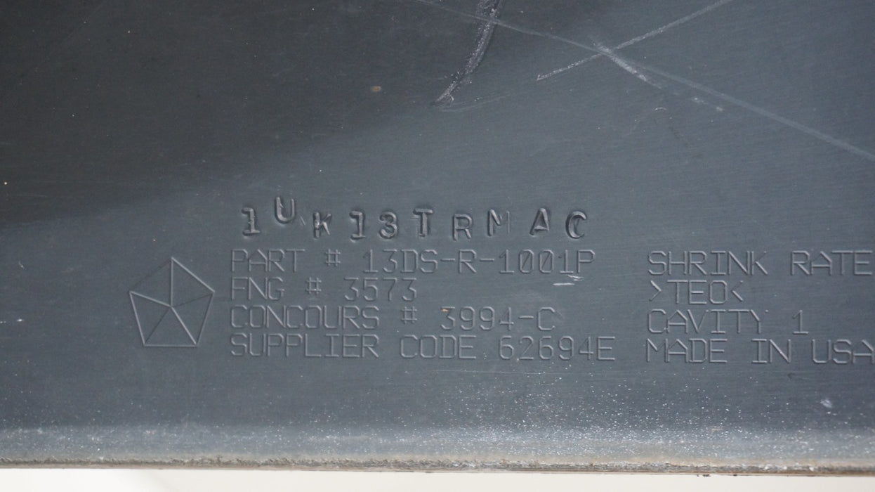 2013-2017 DODGE RAM 1500 FRONT UPPER BUMPER COVER PANEL OEM 13DS-R-1001P